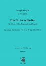 Joseph Haydn - Trio Nr. 16 in Bb-Dur  für Oboe/Flöte, Klarinette und Fagott